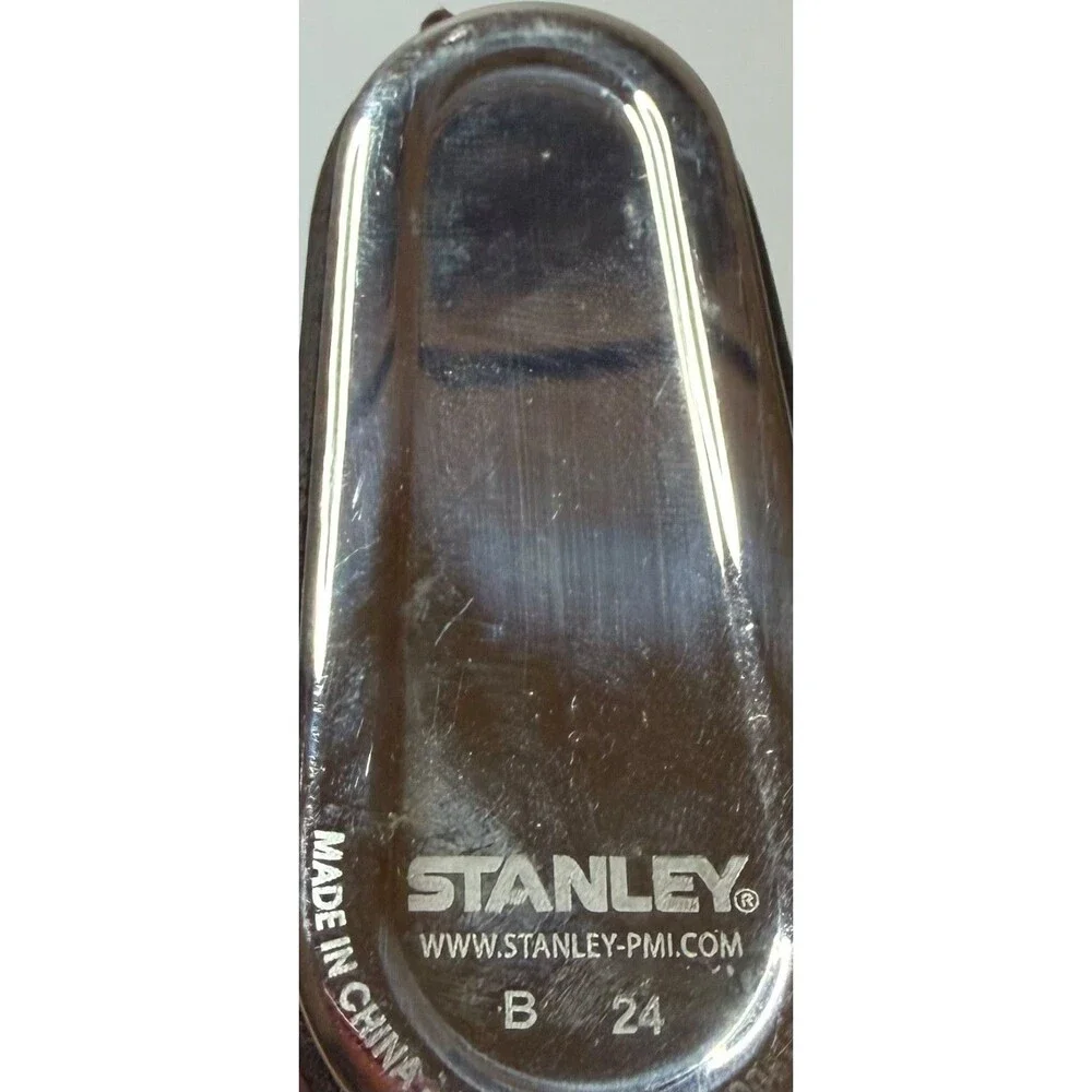 Stanley Leather Flask With Clover - Leather Made in Texas
